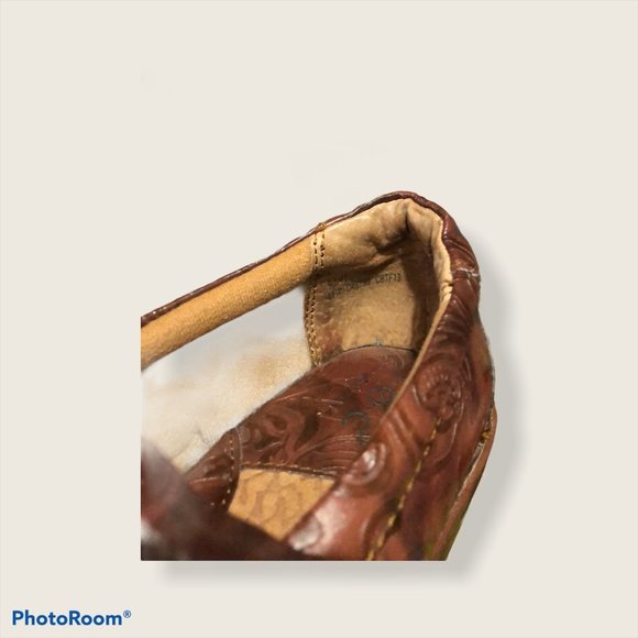 BOC Tooled Floral Pattern Peggy Clog Size 9.5 - Picture 6 of 6